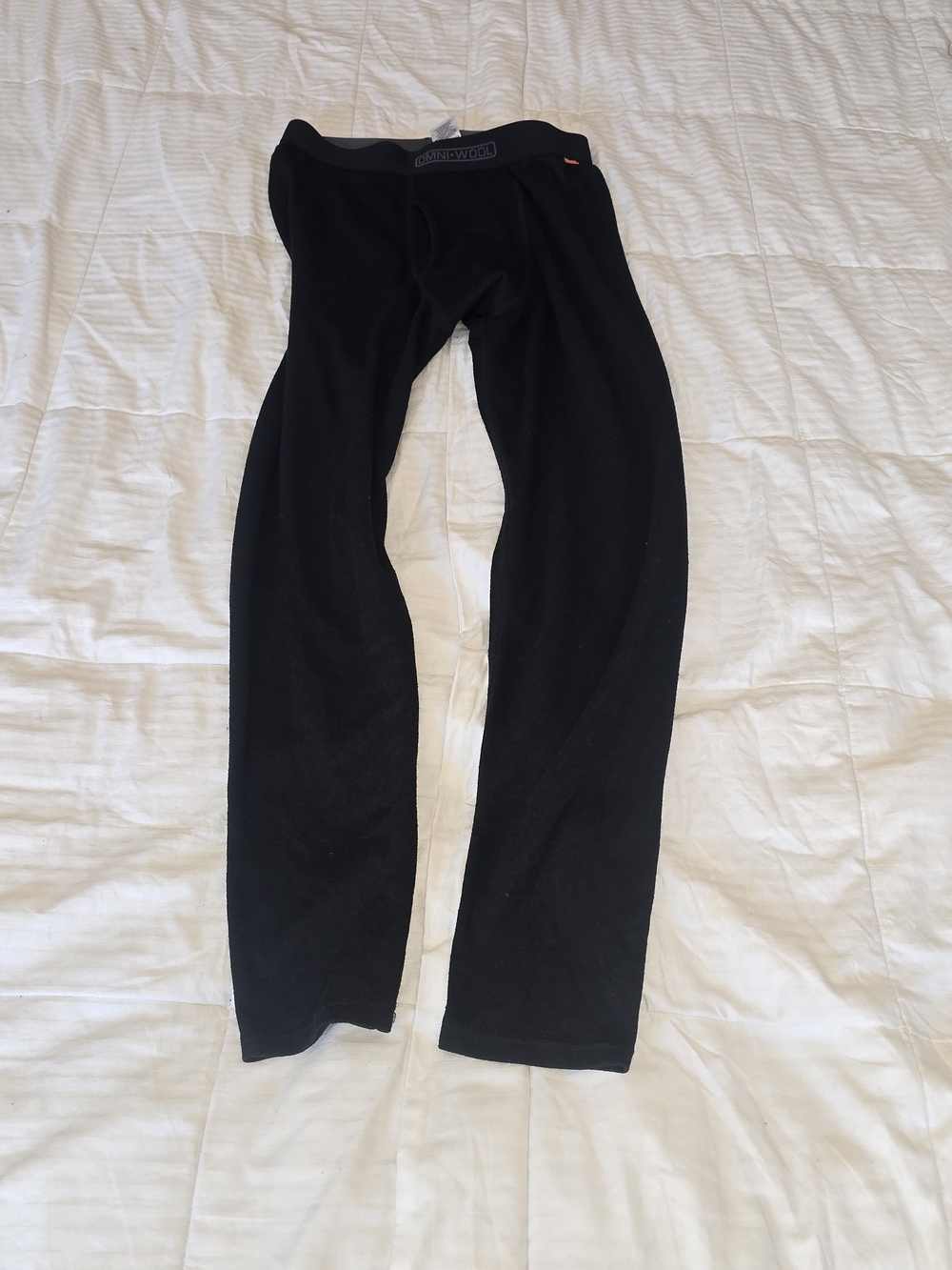Omni-Wool Men's Medium Black Base Layer Thermal Pants
